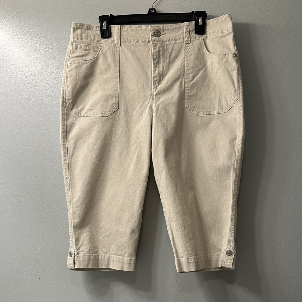 Gloria Vanderbilt Beige Skimmers
